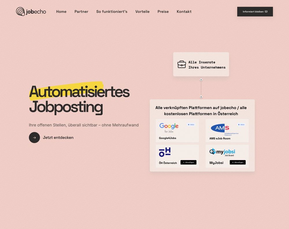 jobecho website